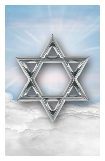 Star of David Blue-Silver